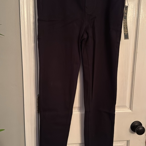 DG2 Diane Gilman black jeggings NWT L - Picture 3 of 13